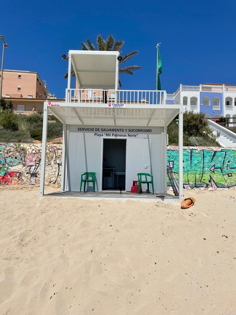 Casetas de socorristas en Murcia - Proyectos Cabisuar