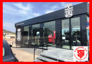 Tienda modular del Futbol Club Cartagena - Proyectos Cabisuar